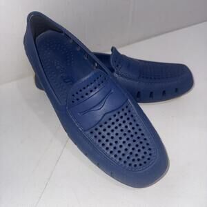 Floafers Country Club Preppy Driver Shoes Navy Waterproof Loafers Men’s Size 11